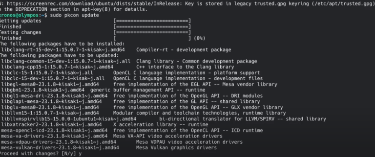 Install latest stable mesa drivers