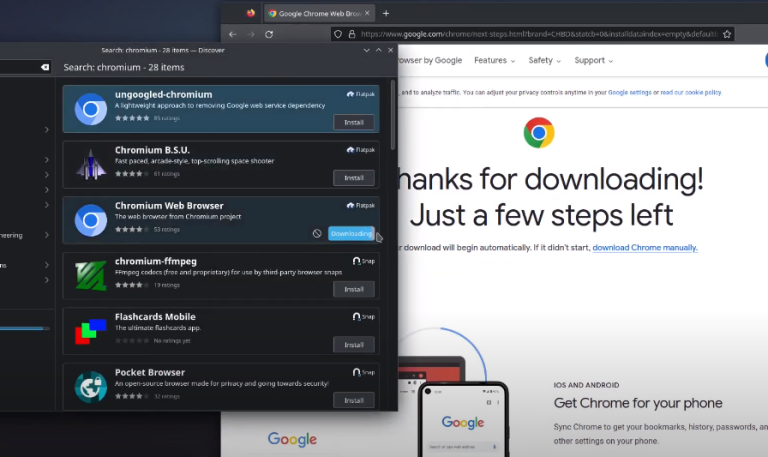 KDE neon easy app installation 3