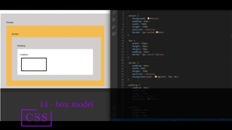 CSS 14 💻 box model