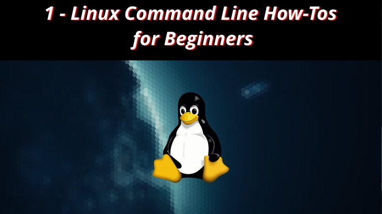 Linux CLI HowTo 1 🐧 How Tos for Beginners