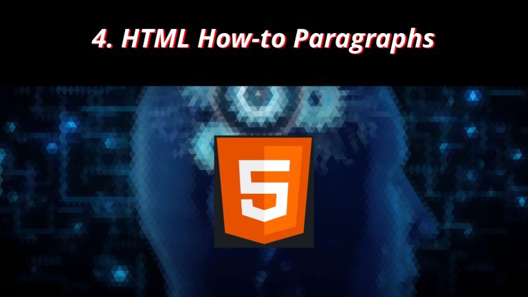 4 🏛️ HTML How to Paragraphs