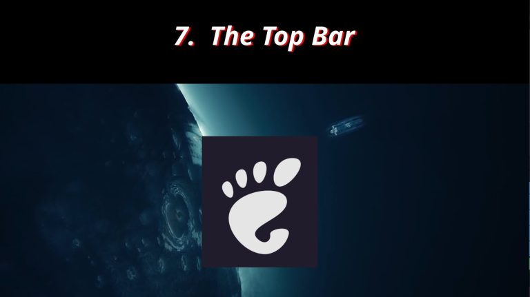 Gnome HowTo 7 🐧 The Top Bar