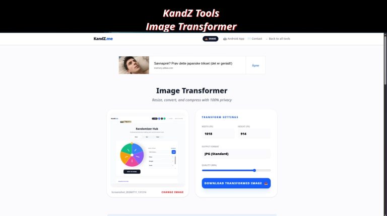 The Fastest Free Image Compressor ❤️