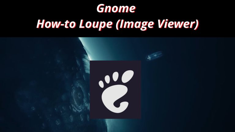 Gnome HowTo 14 🐧 How to Loupe Image Viewer