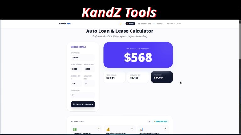 How to Calculate Monthly Car Payments and Total Loan Interest Privately ❤️