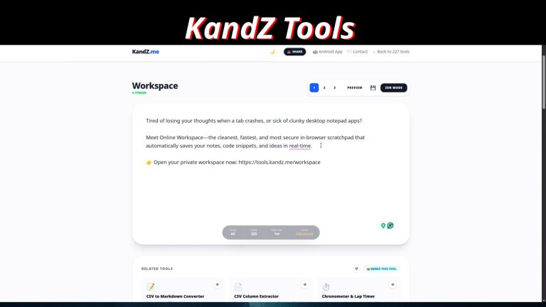 The Ultimate Private, Auto Saving Notepad for Your Browser ❤️
